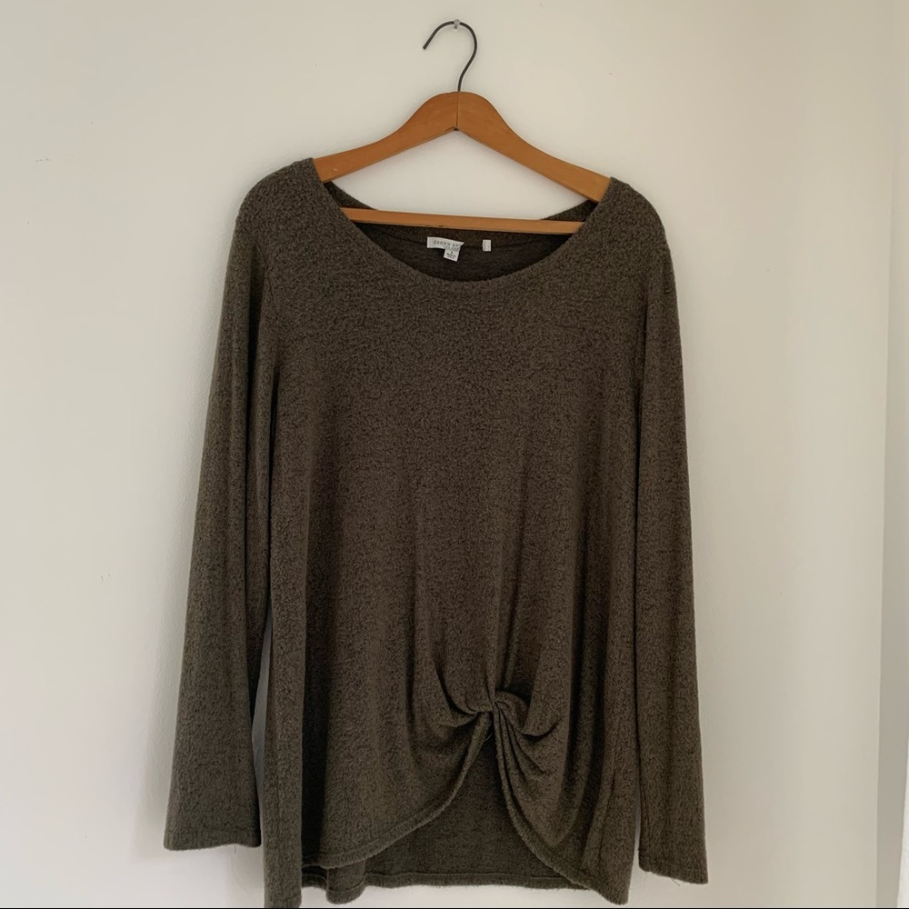 Olive Green Sweater